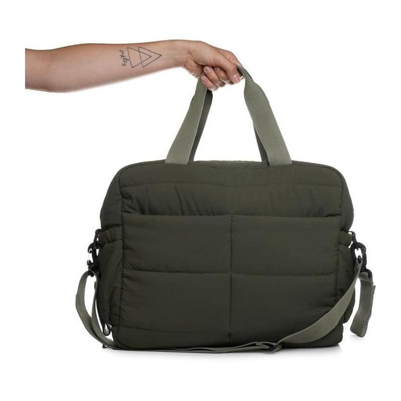 Sac à langer THERMOBABY PLUMEA - Kaki - Pratique et tendance