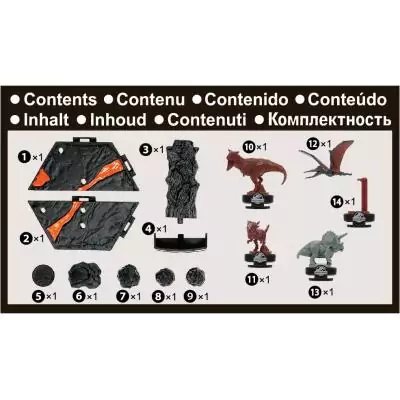 EPOCH Games Jurassic World Volcano Quake - Balancing Game