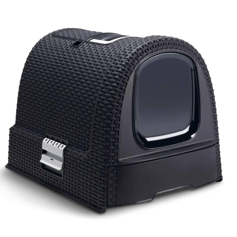 Bac à litière pour chats Curver 51x38,5x39,5 cm Anthracite