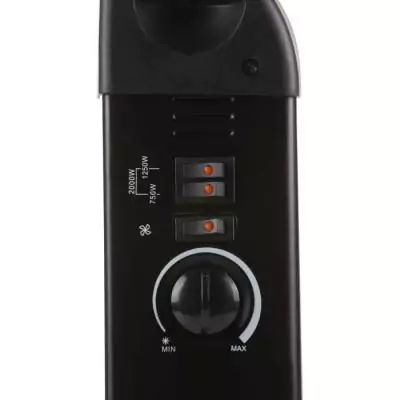 Radiateur électrique turbo DOMO DO7350CH - Noir - 2000 W Radiateur électrique turbo DOMO DO7350CH - Noir - 2000 W