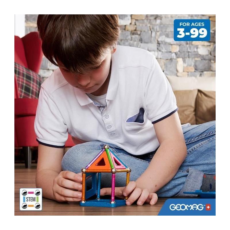 Coffret de construction GEOMAG Glitter Panels - 35 pièces