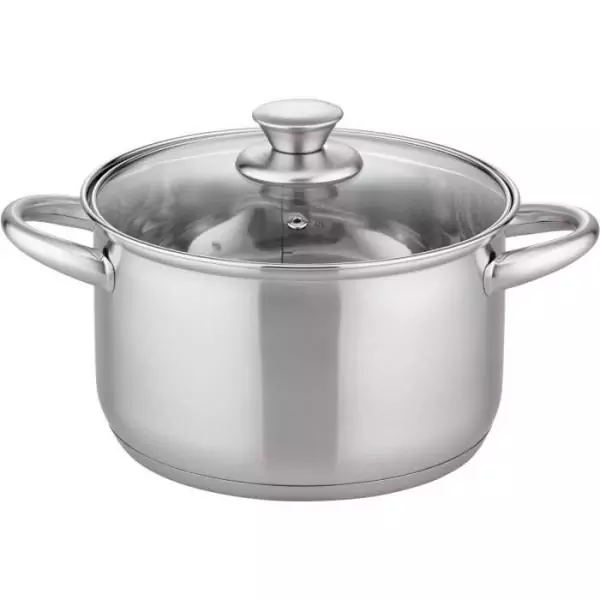 Faitout - GSW - RIGO - 24 cm - Induction - Acier inoxydable