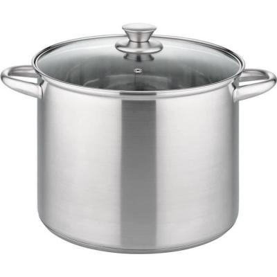 Faitout Traiteur GSW RIGO 26 cm 10 L Induction Acier inoxydable