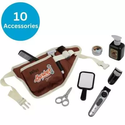 Ceinture de barbier KLEIN 5838 avec tondeuse électronique et accessoires