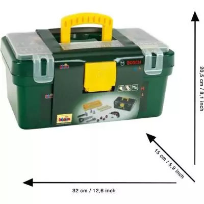 Caisse à outils Bosch KLEIN 8609 - Avec visseuse électronique Ixolino II Caisse à outils Bosch KLEIN 8609 - Avec visseuse électronique Ixolino II