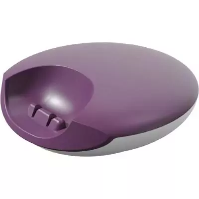 Téléphone sans fil LOGICOM DECT ILOA 150 Aubergine - Compact et élégant
