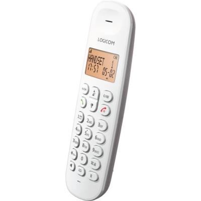 Téléphone fixe sans fil LOGICOM DECT ILOA 155T - Taupe - Avec répondeur