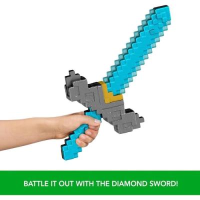 Épée et Pioche 2 en 1 Minecraft: Le Film - Accessoire JFR72 Mattel