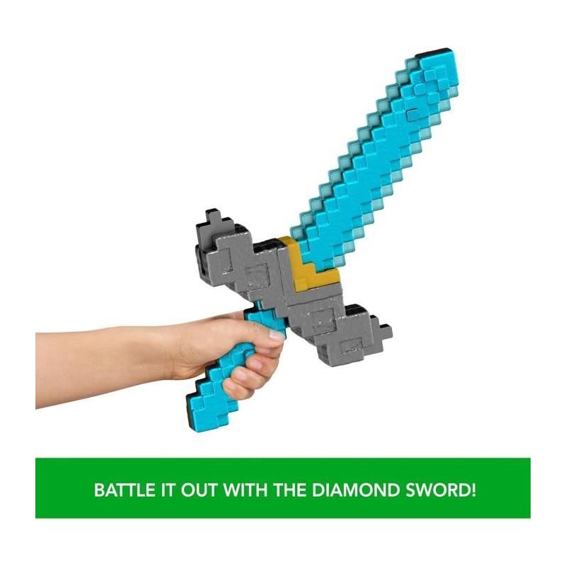 Épée et Pioche 2 en 1 Minecraft: Le Film - Accessoire JFR72 Mattel