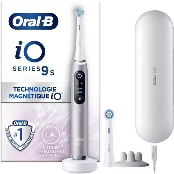 Brosses a dents - ORAL-B - iO9s Series - Rose Quartz (+1 refills) - Electrique