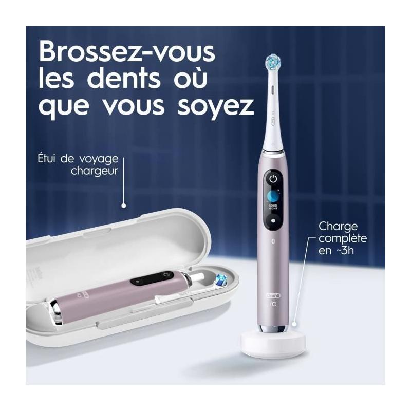 Brosse à dents électrique ORAL-B iO9s Series - Rose Quartz