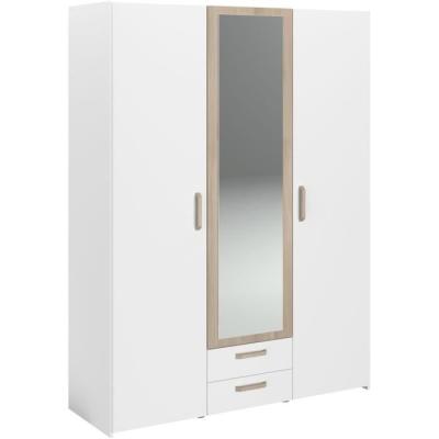 Armoire DREAM 3 portes blanche - Made in France