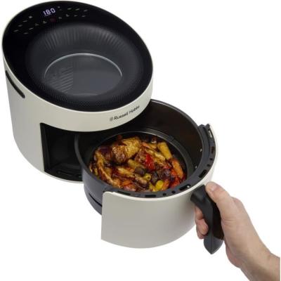 Friteuse sans huile RUSSELL HOBBS SatisFry Air Panoramic 27420-56 Cream - 5L - 10 programmes - 1500W