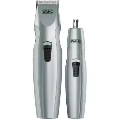 Tondeuse barbe WAHL Mustache & Beard avec tondeuse nez/oreilles