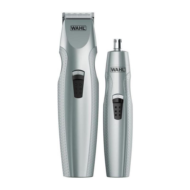 Tondeuse barbe WAHL Mustache & Beard avec tondeuse nez/oreilles