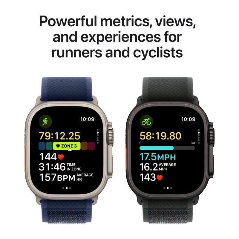 Montre Apple Watch Ultra 2 GPS + Cellular - Boîtier Black Titanium