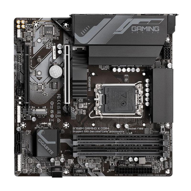 GIGABYTE B760M GAMING X DDR4 carte mère Intel B760 Express LGA 1700 micro ATX