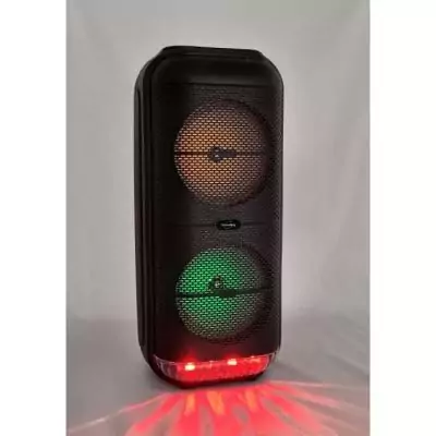 Enceinte Karaoké lumineuse - 500W - Bluetooth V5.0 - Noir