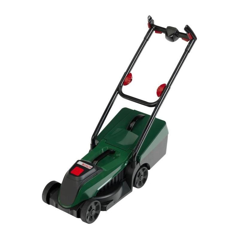 Tondeuse Bosch Rotak avec bac amovible et fonctions électroniques - Pratique et performante
