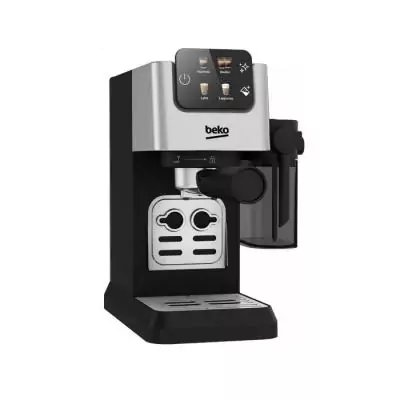 Machine expresso manuelle BEKO CEP5304X - Design Argenté, Puissante 1628W - Capacité 1,1L