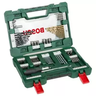 Coffret d'accessoires perçage et vissage V-Line (91 pcs) - BOSCH