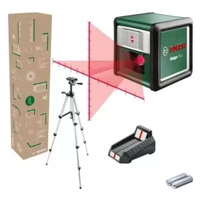 Mesurez avec précision avec le Laser ligne en croix Bosch Quigo+
