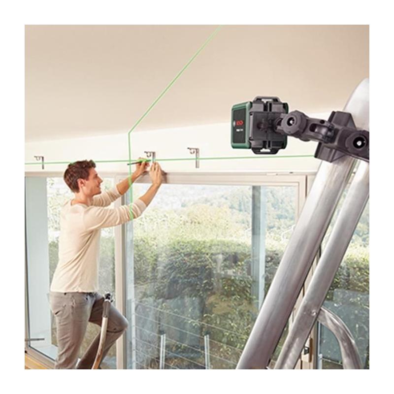 Mesurez avec précision avec le Laser ligne en croix Bosch Quigo+