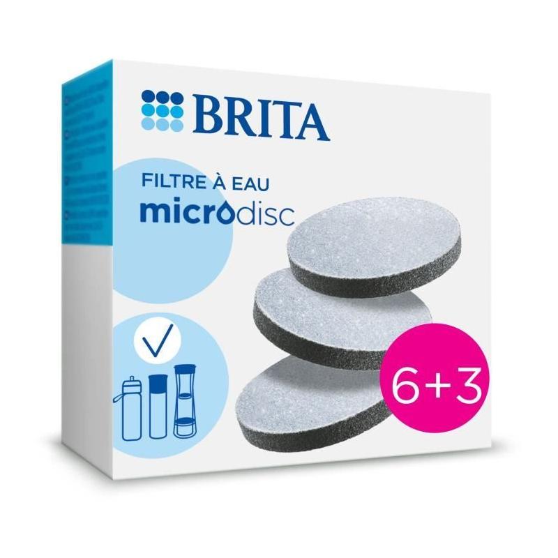 Pack de 6+3 filtres à eau BRITA MicroDisc - Économisez sur la pureté!