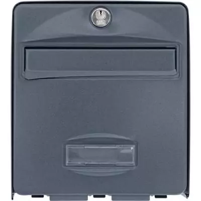 Boîte aux lettres BALTHAZAR 2 Portes - Sur pied - Anthracite - Acier galvanisé
