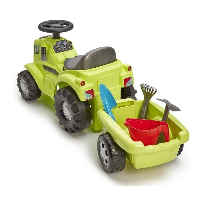 Porteur Tracteur remorque - ECOIFFIER - Siège inclinable - Accessoires jardin
