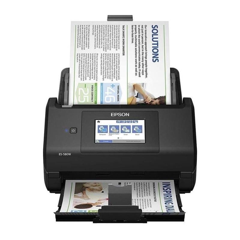 Scanner de documents de bureau EPSON ES-580W - Recto-verso automatique