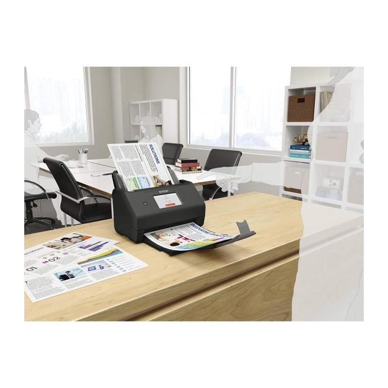 Scanner de documents de bureau EPSON ES-580W - Recto-verso automatique