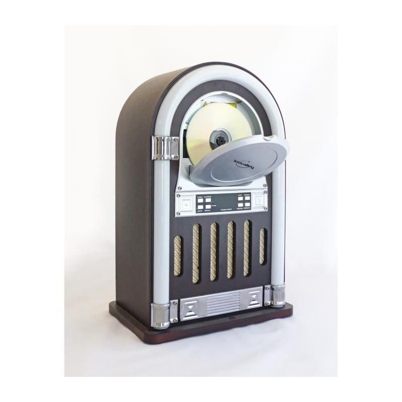 Chaîne Hi-Fi Juke Box INOVALLEY RETRO13N 20W avec Lecteur CD Bluetooth