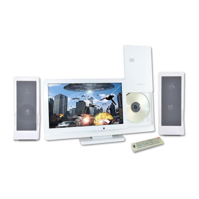 Chaîne HIFI INOVALLEY CH43-DVD - Lecteur DVD/CD 12" - 60W