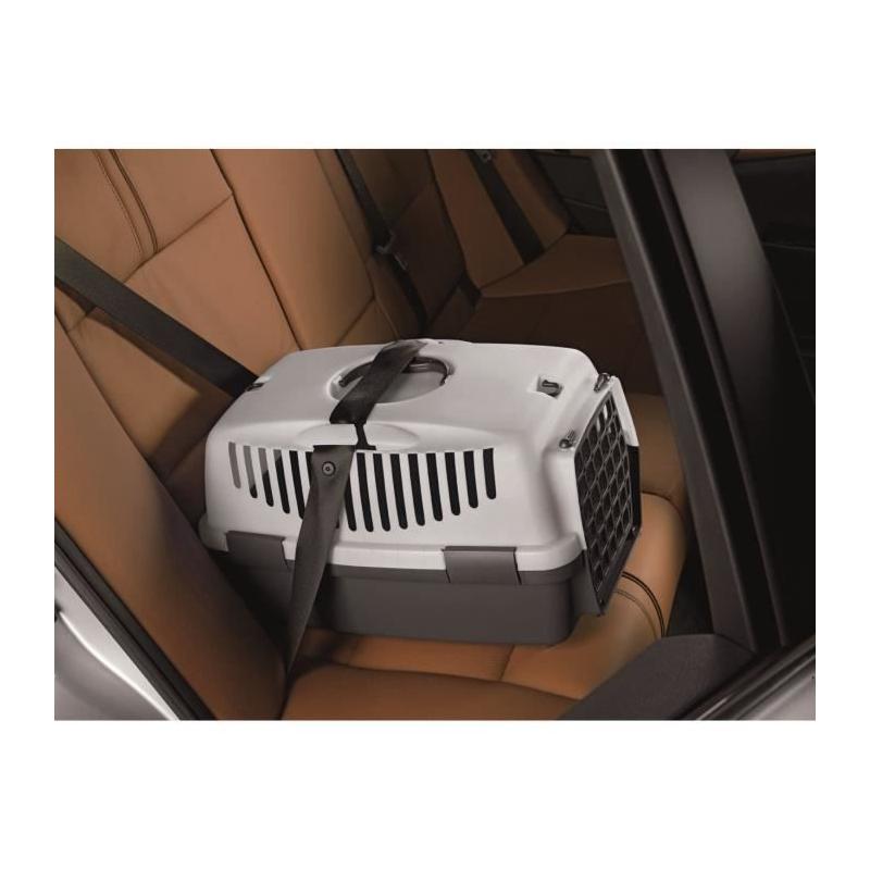 Box de transport pour chien - STEFANPLAST Gulliver 61x40x38cm - Gris