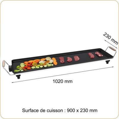 Plancha électrique en bois 90 cm - LITTLE BALANCE
