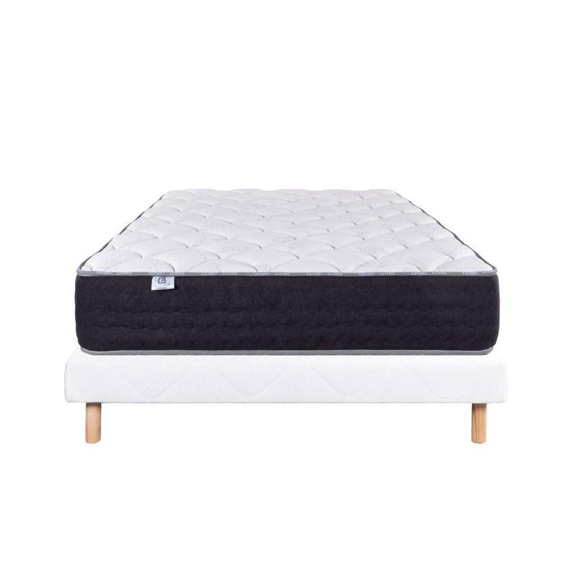 Ensemble matelas + sommier luxe SERENITE 160x200 cm - Ferme
