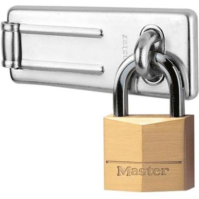 Ensemble Moraillon de Porte et Cadenas à Clé - Sécurité MAX - 140703EURD