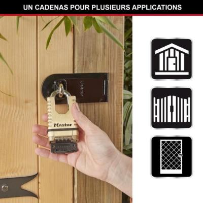 Cadenas Haute Sécurité MASTER LOCK - Ultra Résistant