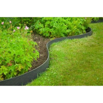 Bordure de jardin noire 5mm - Dimension 0,12x12m