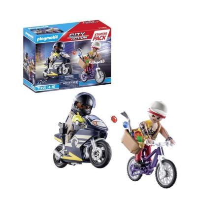 Starter Pack Agent et Voleur PLAYMOBIL 71255 - Pour des heures de jeu palpitantes !