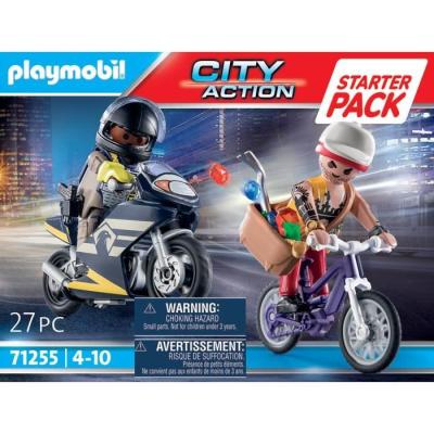 Starter Pack Agent et Voleur PLAYMOBIL 71255 - Pour des heures de jeu palpitantes !