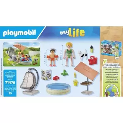 Découvrez le Set PLAYMOBIL 71476 Maman et enfant avec fauteuil suspendu
