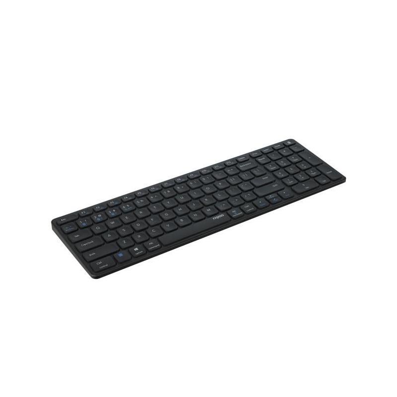 Ensemble clavier souris RAPOO 9700M Sans fil Multimode Noir - Compact et performant