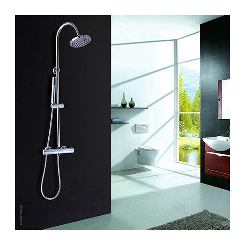 Colonne de douche LOONA - Chrome | Dimensions: 119x36x9 cm
