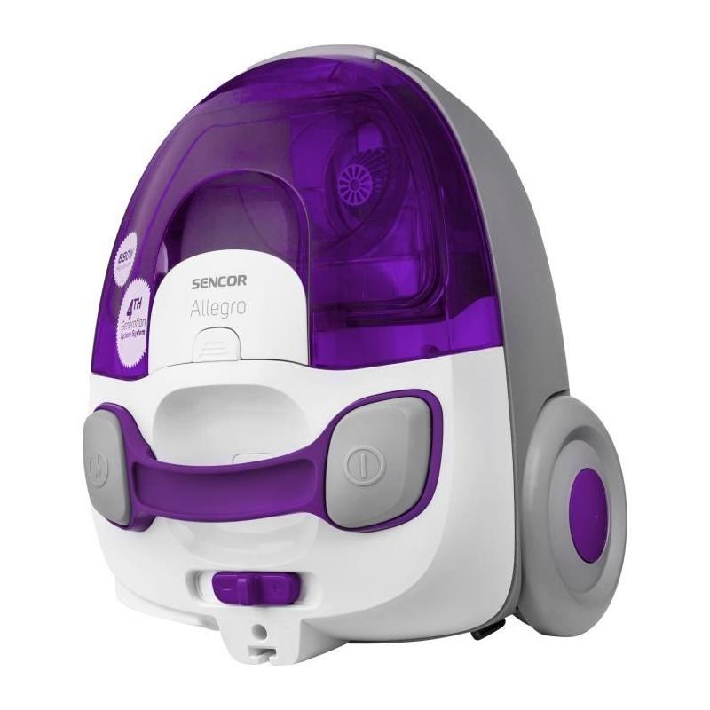 Aspirateur traineau sans sac SENCOR SVC-512VT - Puissant et silencieux - Violet