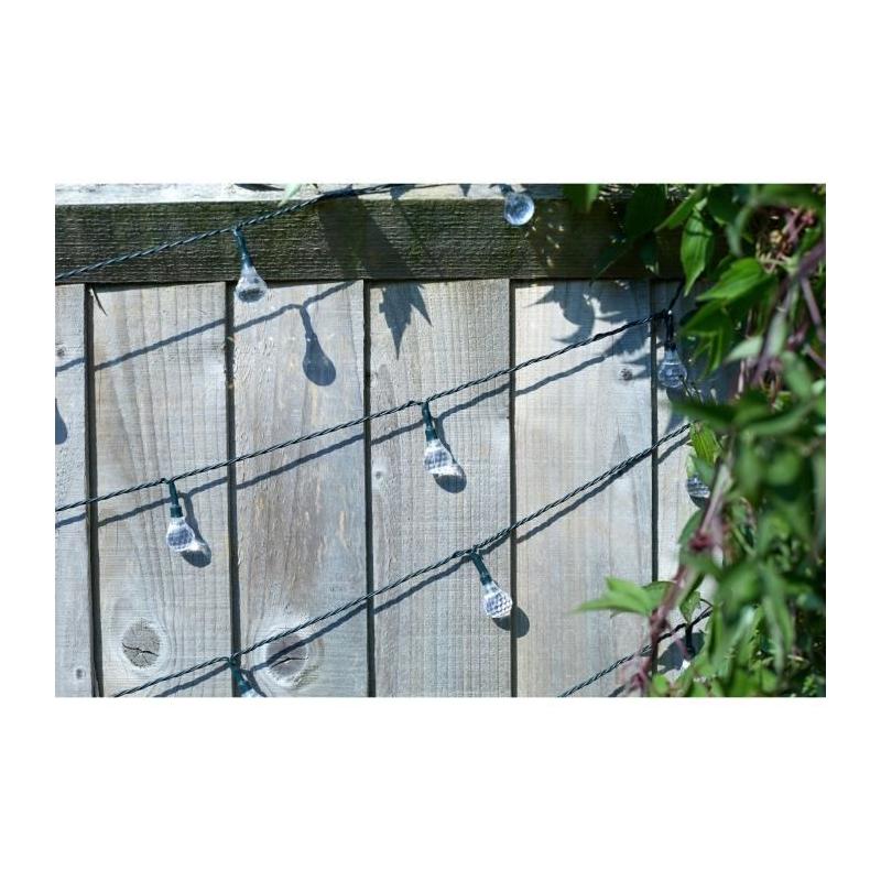 Guirlande solaire SMARDTV Ultra 100 boules 15L - Blanc froid & 21,8m