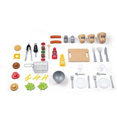 Cuisine d'Extérieur Évolutive Smoby - Grill et Plancha - 40 Accessoires - Fabriqué en France