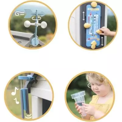 Cabane enfant 4 Saisons - Météo - Ludique - Made in France Cabane enfant 4 Saisons - Météo - Ludique - Made in France