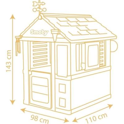 Cabane enfant 4 Saisons - Météo - Ludique - Made in France